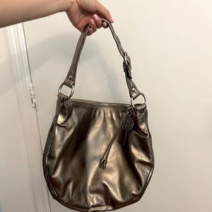 COACH 2000s silver shoulder bag